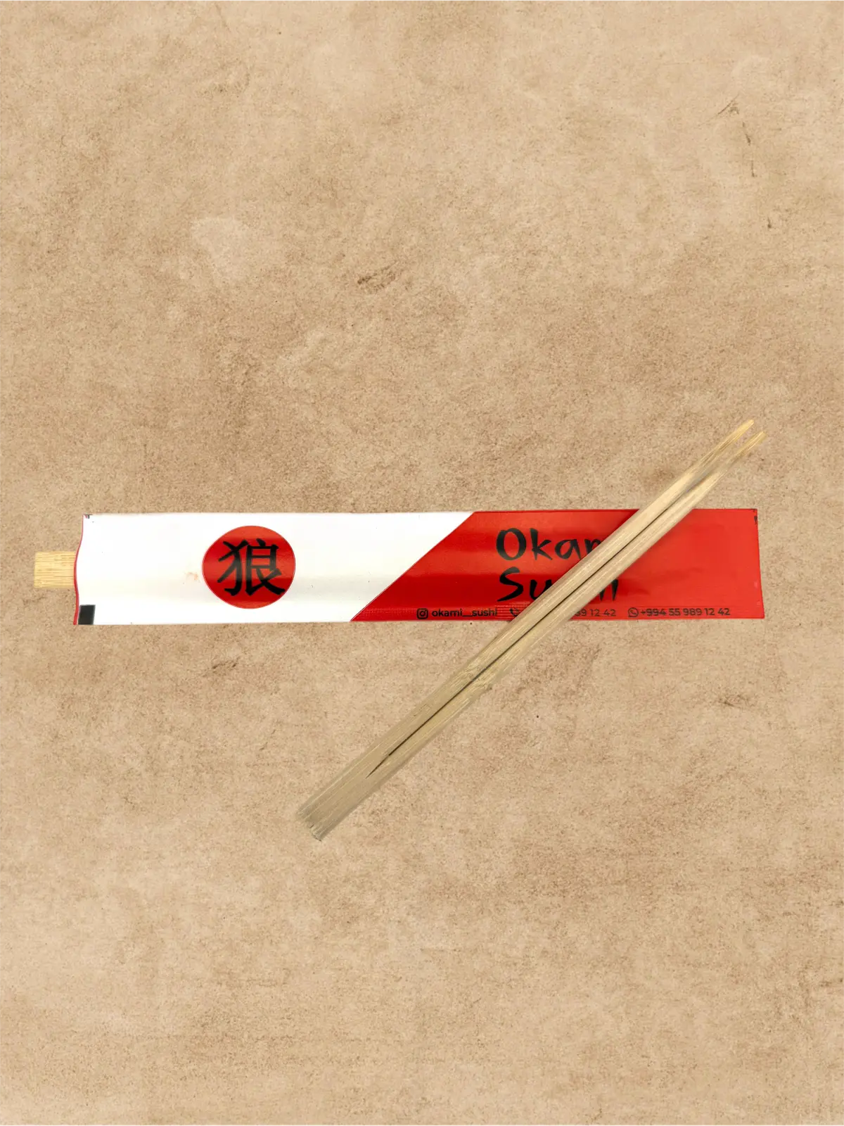 Suşi çubuğu - logolu